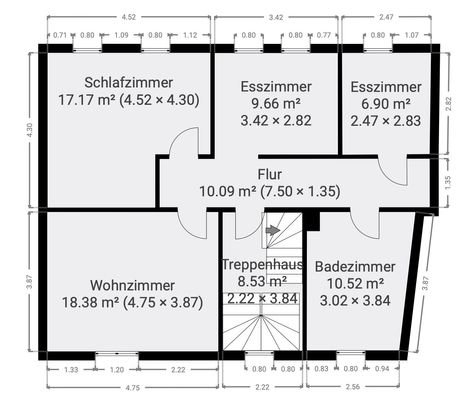 Grundriss 1. OG