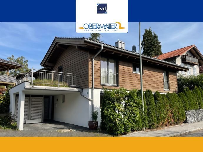 STADTHAUS MIT CARPORT UND DACHTERRASSE IN MURNAU - ZENTRUMSNAH