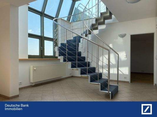 Wohnung über zwei Ebenen