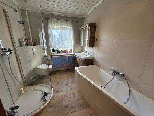 renoviertes Badezimmer