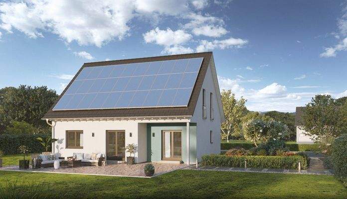 Modernes Solarhaus