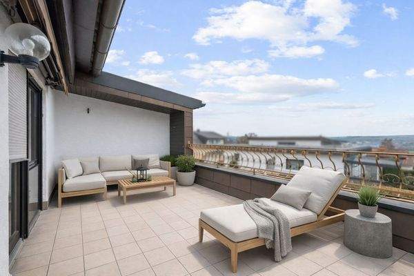 Dachterrasse - KI generiert