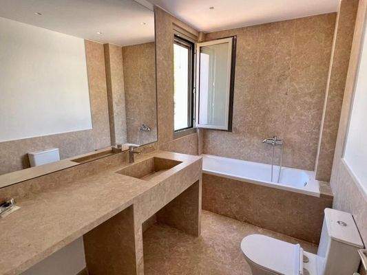 Kreta, Ammoudara: Reihenhaus mit Meerblick bei Agios Nikolaos zu verkaufen