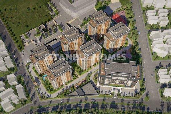 Properties in a Complex with Rich Amenities in Istanbul Sultangazi
