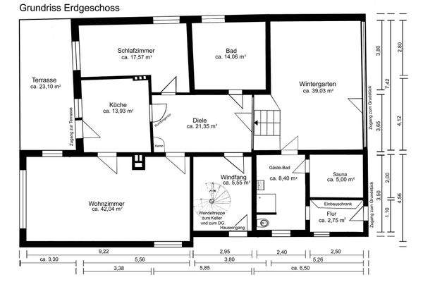 Grundriss Erdgeschoss