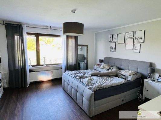 Ihr Schlafzimmer im Obergeschoss ...