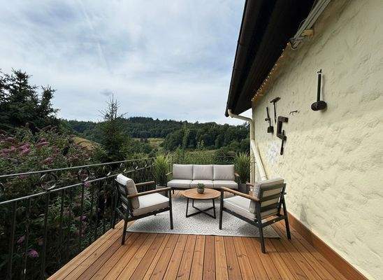 Balkon virtuelles Homestaging