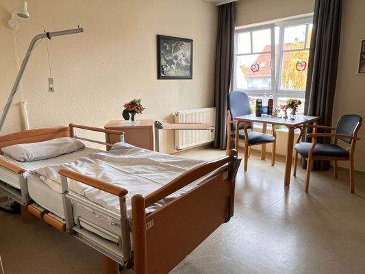 Gemütliches Pflegezimmer