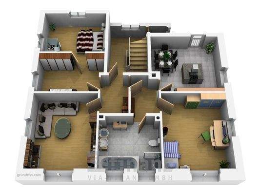 Grundriss Obergeschoss