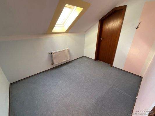 Zimmer im Dachgeschoss