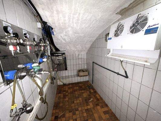 Keller, hier noch Kühlraum 