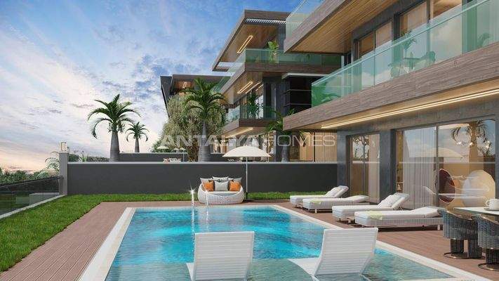 Sea-View Villas with a Private Pool in Alanya Antalya