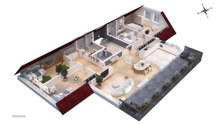 Grundriss 3D 