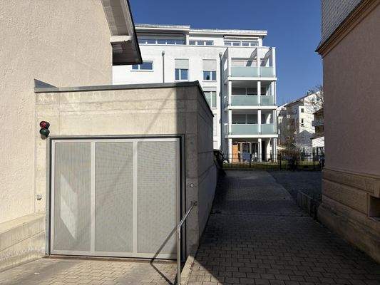 Zufahrt Tiefgarage