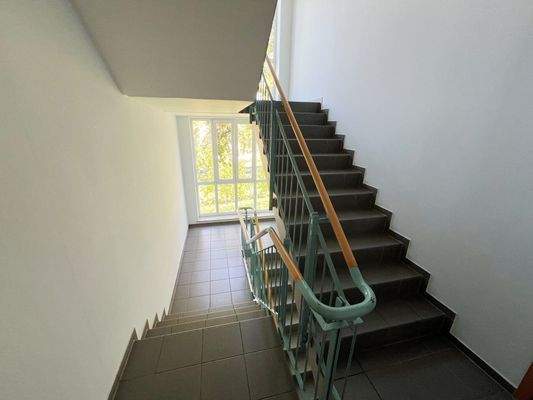 Blick ins Treppenhaus