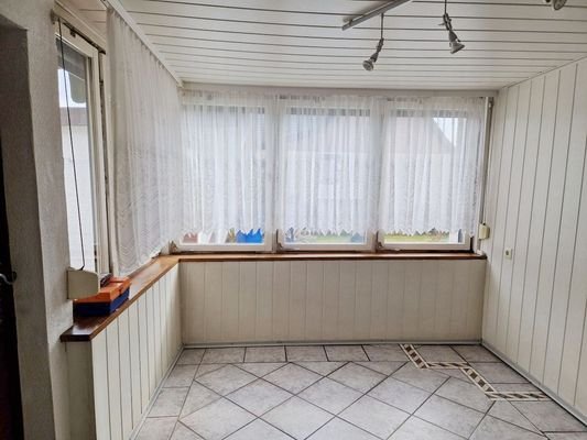 Veranda - Eingangsbereich
