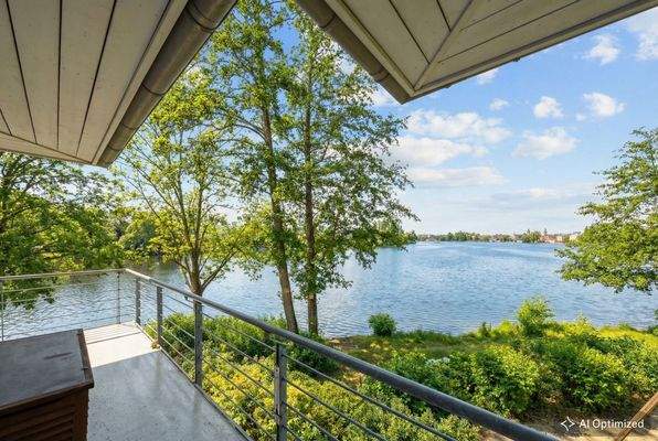 Blick von der Terrasse Obergeschoss