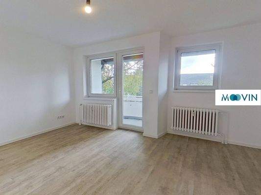 Ansicht I: Wohn- und Esszimmer