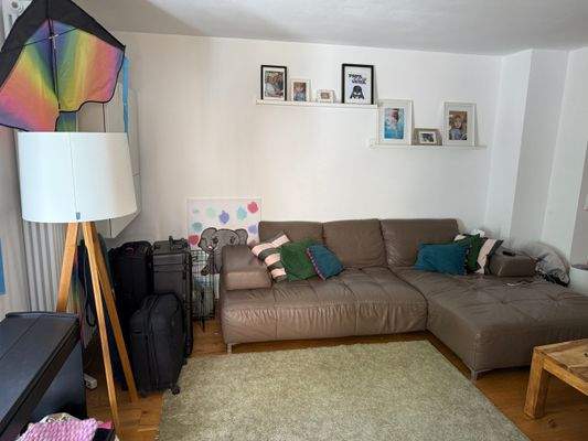 Blick in das Wohnzimmer