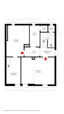 Grundriss Dachgeschoss