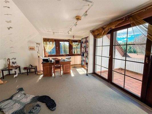 Arbeitszimmer Loggia