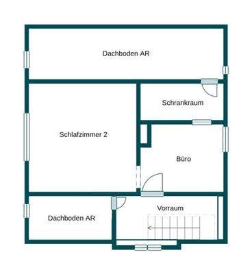 Grundriss Skizze 1.OG