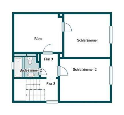 Grundriss Skizze 1.OG