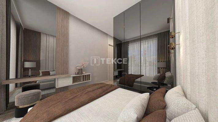 Chic Design 2-Bedroom Flats in a Project in Ankara