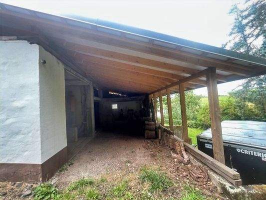 Carport / Maschinenschuppen