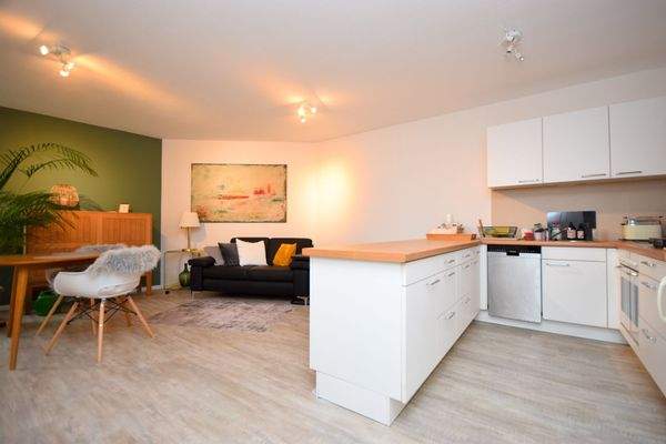 Wohnbereich mit offener Küche