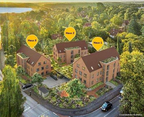 Lage der Häuser