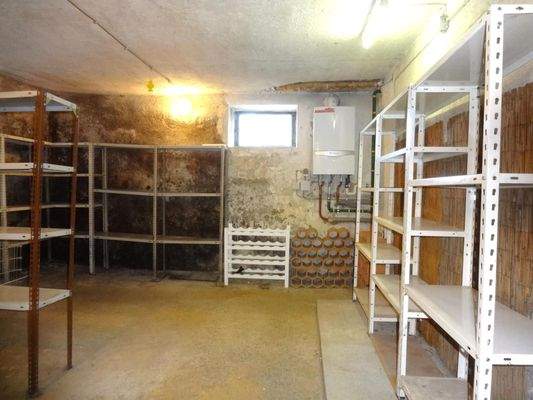 Kellerraum mit Gasheizung