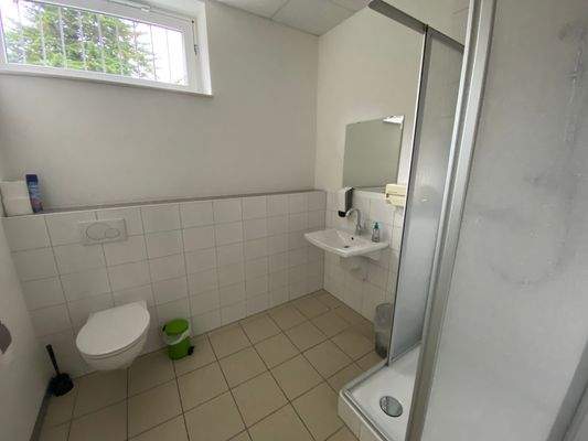 WC und Duschraum