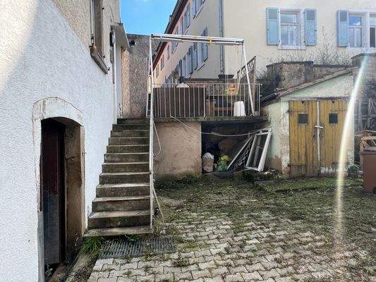 Treppenaufgang zur Haustür