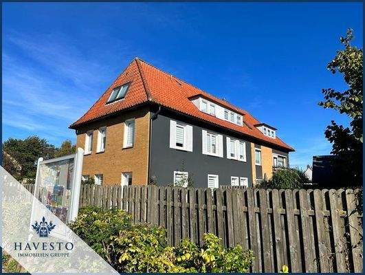 Rückansicht mit Garten