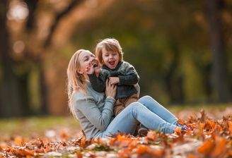 Mama mit Kind