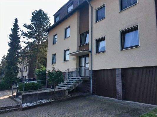 Nordfassade mit Hauseingang