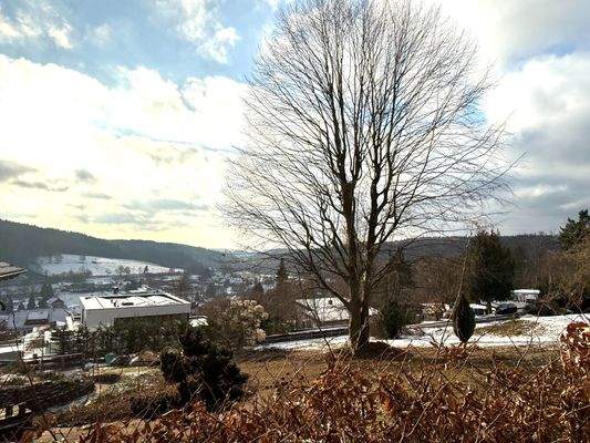 Blick von oben mit Fernsicht
