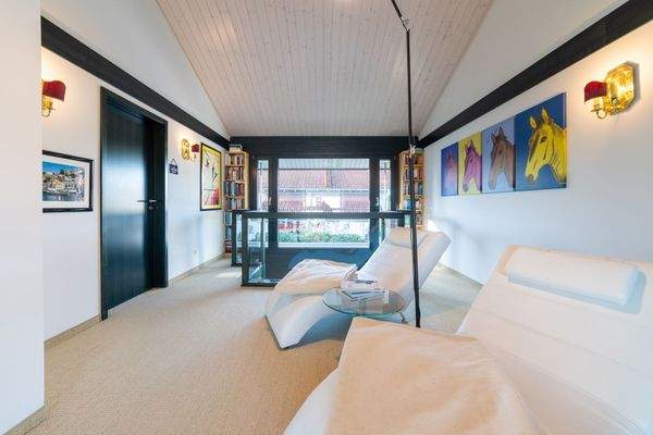 Galerie im Obergeschoß