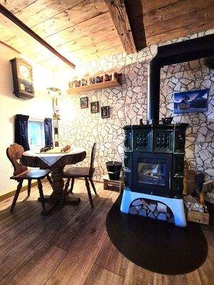 Relaxen am Kachelofen... :)