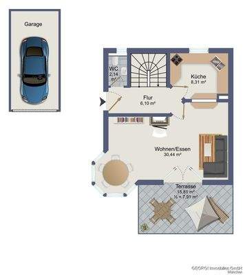 Grundriss Erdgeschoss