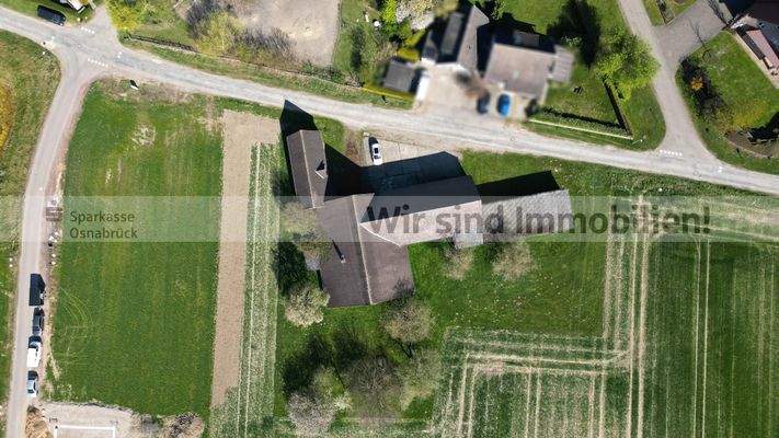 Vogelperspektive Hof