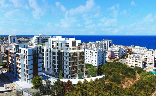 Penthouses with Pool Options in Girne North Cyprus