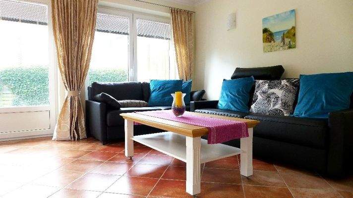 Coucbereich vor den Terrassentüren