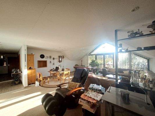 Wohnzimmer Wohnung DG.