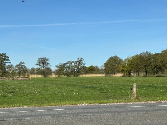 gegenüberliegende Straßenseite