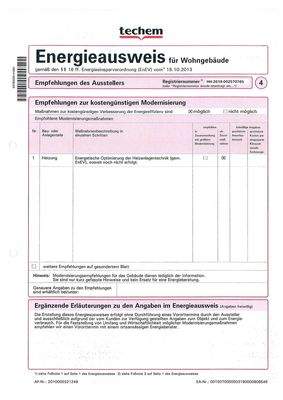 Energieausweis S4