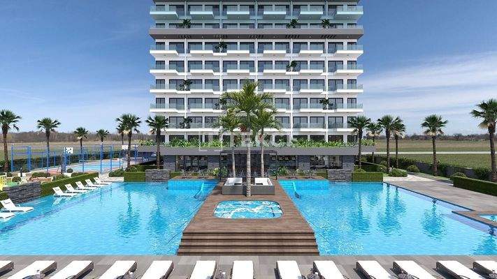 Stunning City and Sea View Flats in Mahmutlar Alanya