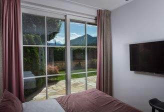 Ausblick Schlafzimmer