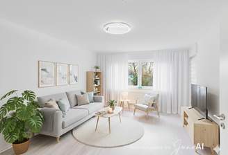 Juno AI Staging - Wohnzimmer